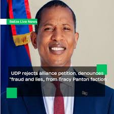 UDP rejects alliance petition, denounces “fraud and lies” from Tracy Panton  faction Read story