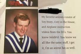 We become like what we worship. This Loser S Year Book Quote Filthyfrank