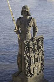 A datum položení základního kamene nebylo náhodné. Ceskoslovenska A Ceska Historie Praha Sochy Svatych Na Karlove Moste