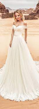 Fantastic Tulle Off The Shoulder Neckline A Line Wedding Dress With Lace Appliques Off Shoulder Wedding Dress A Line Wedding Dress Applique Wedding Dress