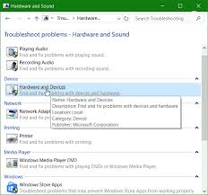 Select the start button and type device manager in the search box, then select it from the list of results. Windows 10 Creators Update Feature Focus Troubleshooters