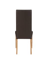 Whether you are looking for wooden, plastic, fabric, leather or metal dining. John Lewis Partners Vanessa Leather Dining Chair Chocolate Fsc Certified Oak Dining Chairs Solid Oak Dining Table Leather Dining Chairs