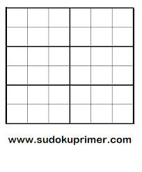 free blank sudoku grids