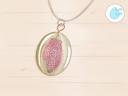 Learn polymer clay modeling techniques to create custom necklaces How To Make Resin Jewelry With Pictures Wikihow