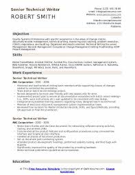 Use our quick and easy online resume builder to make your with a representative and professional resume, you will stand out amongst all other applicants. Senior Technical Writer Resume Samples Qwikresume