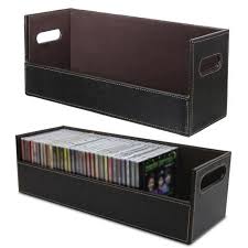 Pochettes et accessoires pour disques vinyle (6). Cd Dvd Boitier De Rangement De Disque Boitier Support De Rack Bac D Empilage Or Cdiscount Informatique