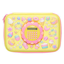 Calculator Play Hardtop Pencil Case Coisas De Papelaria Estojos Estojo Escolar