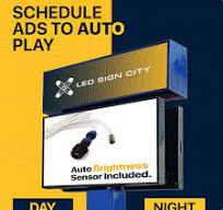 Led Sign City Series 3X2 outdoor custom led sign with brilliant full-color  programmable digital signage, Free software, and wireless communication -  ...