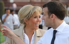 Their story clearly isn't quite traditional, making it one for the books. Macron And His Wife Brigitte Get Romantic At The Taj Mahal Express Digest