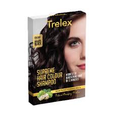 Formulated with rich ingredients, the colour extend shampoo protects your hair colour from fading. 100 Top Quality Trelex Hair Color Shampoo Best Selling Natural Haircare Professional Use Product On Sale Buy Hair Coloring Shampoo Top Quality Hair Color Shampoo Coloring Hair Shampoo Color Shampoo Hair