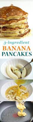 3 Ingredient Banana Pancakes Easy Gluten Free Recipe Eugenie Kitchen Recipe No Calorie Foods Recipes Tasty Pancakes