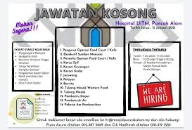 Berkebolehan dalam menggunakan komputer adalah kelebihan. Job Malaysia Kerja Kosong Di Hospital Uitm Puncak Alam Facebook