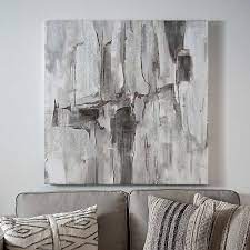 Explore the nordic abstract wall art collection and discover the relationship between hard elements, abstract forms, shape, line and color. Silver Abstract Canvas Art Kirklands