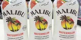 Hydrating watermelon and coconut water meet up with tangy lemons and tart raspberries in this the cocktail or appetizer can bring out the best in any party. Malibu Rum Just Released A Watermelon Flavor That S Basically A Passport To A Tropical Island
