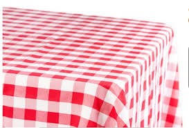 100% cottoon checked fabric fabric type: Checkered Table Cloth Checkered Tablecloth Outdoor Wedding Etsy