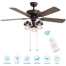 Behind the wall is a surprise walk in closet. Ceiling Fan With Light Kit