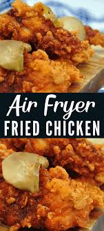 Air Fryer Fried Chicken Recipe Crispy Nashville Style Recipe In 2020 Air Fryer Recipes Healthy Air Fryer Recipes Chicken Air Fryer Fried Chicken
