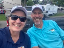 Perfect weather for the parade and lunch at the grange