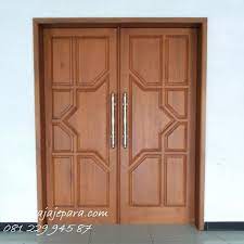 Desain dan model pintu geser kayu kaca dan aluminium 2017. Harga Pintu Rumah Minimalis Rajajepara Com