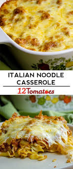 Vintage Recipe This Italian Noodle Casserole Comes From Our Recipe Tin Project Where We Breathe New Life Into Vintage Recipes Noodle Casserole Recipes Food