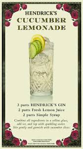 Gin Spiked Cucumber Lemonade Cocktail Recipe Hendrick S Gin Recipe Cucumber Lemonade Cocktail Drinks Recipes Lemonade Cocktail Recipe