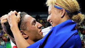 Six olympic charms, including two in gold for the couple tony yoka and estelle mossely. Tony Yoka And Estelle Yoka Mossely Are Boxing S Power Couple Chasing Anthony Joshua And Katie Taylor Boxing News Sky Sports