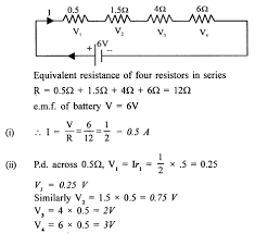 A New Approach To Icse Physics Part 2 Class 10 Solutions Electric Circuits Resistance Ohm S Law A Plus T Electric Circuit Ohms Law Physics And Mathematics