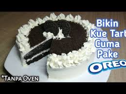 Berikut ini fimela berikan info lima resep kreasi roti tawar yang bisa dibuat sendiri di rumah. Resep Kue Tart Simpel Cuman Dari Oreo Tart Oreo Youtube Kue Tart Kue Oreo Makanan