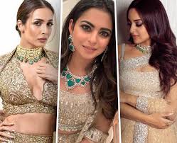 Shilpa shetty pearls and diamond jewelry. These Were The Best Choker Designs Spotted At Akash And Shloka Wedding
