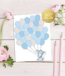 Personalized Elephant Baby Shower Guest Book Alternative Custom Poster Print Baby Shower Decoration Sign C14 Instant Download Baby Shower Guest Book Alternative Baby Shower Guest Printed Baby Shower