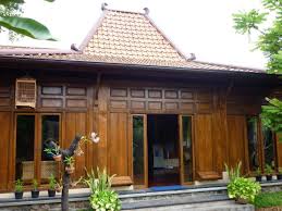 Hebat desain rumah joglo modern 1 lantai 59 dalam ide merombak rumah oleh . Rumah Adat Jawa Tengah Sejarah Bentuk Filosofi Bagian Bagian