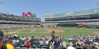 Ringcentral Coliseum Section 112 Oakland Athletics