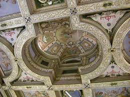 Camera Degli Angioli Soffitto Di Michelangelo Cinganelli Casa Buonarroti Firenze Medieval Italy Lugares