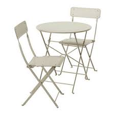 See more ideas about ikea, ikea garden, ikea outdoor. Ikea Saltholmen Outdoor Table And 2 Folding Chair Patio Balcony Bistro Beige Ebay