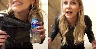 Apparently You Can Curl Your Hair Using Just A Blow Dryer And An Empty Water Bottle How To Curl Your Hair Hair Curling Tips Curled Hairstyles