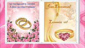 Modèle carte invitation word : Comment Creer Des Cartes De Mariage Moderne Sur Ms Word Youtube