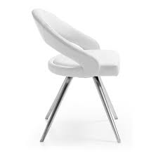 Le modèle existe en noir et marron une chaise sans pieds aux courbes magnifiques. Chaise Design Et Confortable Viani Pied Inox