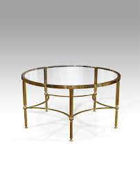 Brass and glass tables have a wonderful ability to adjust to any style. Circular Glass Coffee Table Round Glass Coffee Table Round Antique Brass Table 18th Century Antiques Antique Coffee Tables Glass Coffee Table Coffee Table