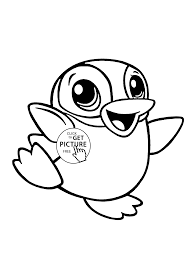 Baby Penguin Animal Coloring Page For Kids Baby Animal Coloring Pages Printables Free Wupps Animal Coloring Pages Baby Animal Drawings Animal Coloring Books