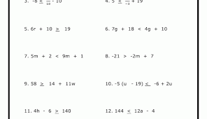 Create your own worksheets like this one with infinite algebra 1. 7th Grade Solving Inequalities Practice