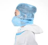 China Non-Woven Disposable Astronaut Cap Balaclava Head ...