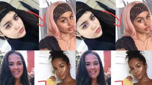 race change makeup black to white