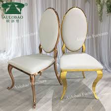 Banquet Hall Design Gold And Rose Gold Stainless Steel Frame Luxury Wedding Chair View Wedding Chair Aulobao Furniture Product Details From Foshan Hardware Fu Hall Design Furniture Wedding Chairs