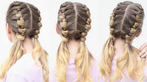 Try to use thinner strands the further down you go on your braid. Wrap Around French Braid Pigtails Braidsandstyles12 Youtube