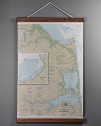 de cape henlopen to indian river inlet de nautical wall chart