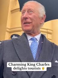 King Charles Surprises Tourists in Notting Hill