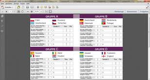 Hier gibt es den spielplan als pdf zum ausdrucken. Pdf Em Spielplan Download Shareware De