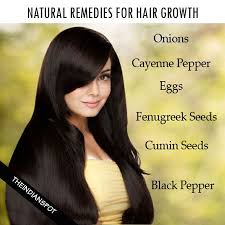 For revitalizing hair and promoting hair growth, apply a mixture of lemon and powdered black pepper on scalp. 7 Natural Remedies That Boost Hair Growth The Indian Spot