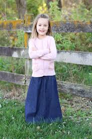 Cute Modest Skirts At Theskirtoutlet Com Girls Denim Skirts Little Girl Outfits Girl Outfits