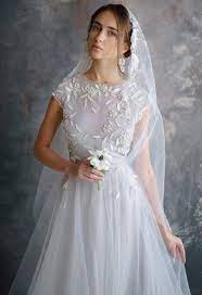 Olema Floral Rich Hand Embroidery Wedding Dress Ethereal Tulle Bridal Gown Romantic Open Back Silk Etsy Wedding Dress Ball Gowns Wedding Silk Wedding Dress